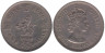  Гонконг. 1 доллар 1960 год. Лев. (H) 