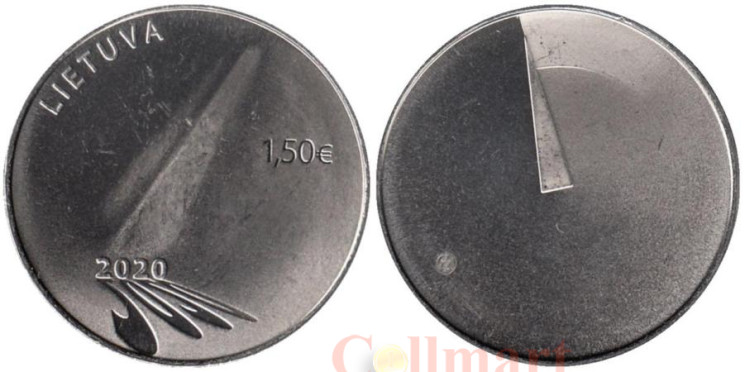  Литва. 1,5 евро 2020 год. Надежда. 