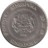  Сингапур. 50 центов 1988 год. Алламанда. 