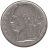  Бельгия. 5 франков 1950 год. Король Бодуэн I. (BELGIQUE) 