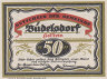  Бона. Германия. Бюдельсдорф 50 пфеннигов без года. Нотгельд. (XF) 