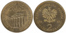  Польша. 2 злотых 2009 год. 90 лет Верховной Палате Контроля. 