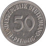 ФРГ. 50 пфеннигов 1967 год. (F) 
