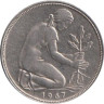  ФРГ. 50 пфеннигов 1967 год. (F) 