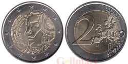 Франция. 2 евро 2015 год. 225 лет Фестивалю Федерации.