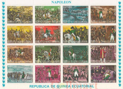 Малый лист. Экваториальная Гвинея. История Наполеона.