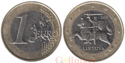 Литва. 1 евро 2015 год.