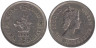  Гонконг. 1 доллар 1960 год. Лев. (KN) 