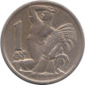  Чехословакия. 1 крона 1924 год. 