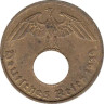  Германия - Третий рейх. 5 рейхспфеннигов 1939 год. (E) 