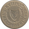  Кипр. 20 центов 1993 год. Зенон Китийский. 