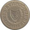  Кипр. 20 центов 1993 год. Зенон Китийский. 