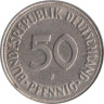  ФРГ. 50 пфеннигов 1968 год. (F) 
