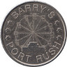  Великобритания. Жетон на аттракцион Колесо обозрения. Barry's Port Rush. (С) 
