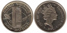  Остров Мэн. 1 фунт 1995 год. Спутниковая связь. Радиотелефон. 