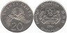  Сингапур. 20 центов 1986 год. Каллиандра. 
