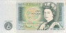  Бона. Великобритания 1 фунт 1980-88 год. Елизавета II. Исаак Ньютон. (подпись - D.H.F.Somerset) (VF) 