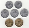  Нагорный Карабах. Набор монет 2004 год. Фауна. (7 штук) 