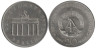  ГДР. 20 марок 1990 год. Бранденбургские Ворота в Берлине. 