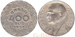 Бразилия. 400 реалов 1938 год. Жетулиу Варгас.
