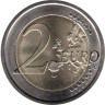  Словения. 2 евро 2012 год. 10 лет наличному обращению евро. 