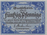  Бона. Германия. Цвиккау 50 пфеннигов 1920 год. Нотгельд. (XF) 