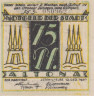  Бона. Германия. Альтона 75 пфеннигов 1921 год. (вариант 1) Нотгельд. (XF) 