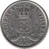  Нидерландские Антильские острова. 10 центов 1976 год. Герб. 
