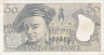  Бона. Франция 50 франков 1989 год. Морис Кантен де Латур. (VF) 