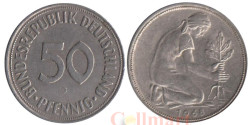 ФРГ. 50 пфеннигов 1968 год. (J)