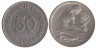  ФРГ. 50 пфеннигов 1968 год. (J) 