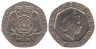  Великобритания. 20 пенсов 2006 год. 