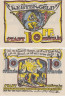  Бона. Германия. Крёпелин 10 пфеннигов 1922 год. Нотгельд. (XF) 