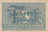  Бона. Германия (ФРГ) 5 пфеннингов 1948 год. (VF) 