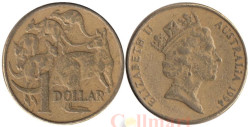 Австралия. 1 доллар 1994 год. Кенгуру.