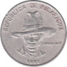  Никарагуа. 1 кордоба 1983 год. Сандино. 