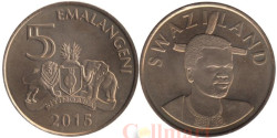 Свазиленд. 5 эмалангени 2015 год. Король Мсвати III.