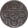  Германия. Лаутербах. 10 пфеннигов 1917 год. Герб. (нотгельд) 