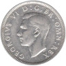  Великобритания. 1 шиллинг 1946 год. Шотландский шиллинг. 