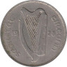  Ирландия. 6 пенсов 1928 год. Ирландский волкодав. 
