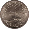  США. 1 доллар Сакагавея 2000 год. Орел. (D) 