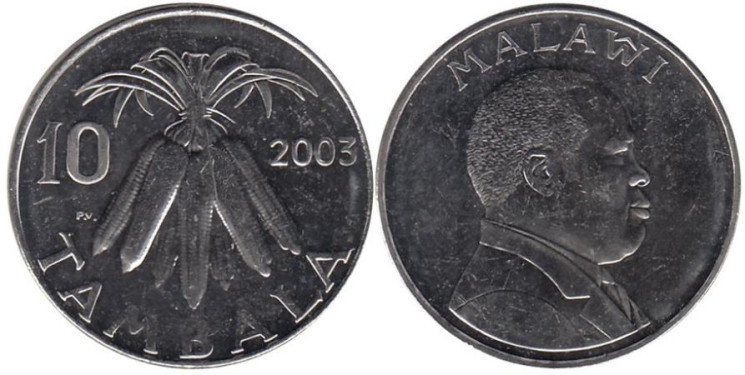  Малави. 10 тамбал 2003 год. Кукуруза. 