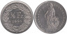  Швейцария. 1/2 франка 1991 год. Гельвеция. 