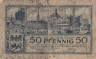  Бона. Германия. Дюрен 50 пфеннигов 1918 год. Нотгельд. (F) 