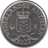  Нидерландские Антильские острова. 10 центов 1977 год. Герб. 