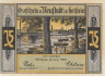  Бона. Германия. Нойштадт-ин-Хольштайн 75 пфеннигов 1921 год. Порт. Нотгельд. (XF) 