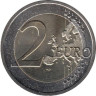  Словакия. 2 евро 2011 год. 20 лет формирования Вишеградской группы. 