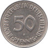  ФРГ. 50 пфеннигов 1970 год. (F) 