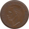  Великобритания. 1 фартинг 1940 год. 