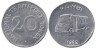  Великобритания. Национальный транспортный токен 20 пенсов. N.C. Midi 1989. 
